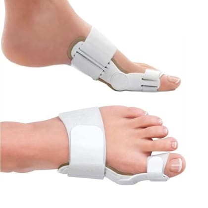 Heavy Duty Bunion Splint & Bunion Valgus Corrector | Hallux Valgus Big Toe & Thumb Support | Pain Relief, Alignment Splint with Movable Pad, Spreader & Cushion | Adjustable Protective Cover for Men & Women (Original Quality)