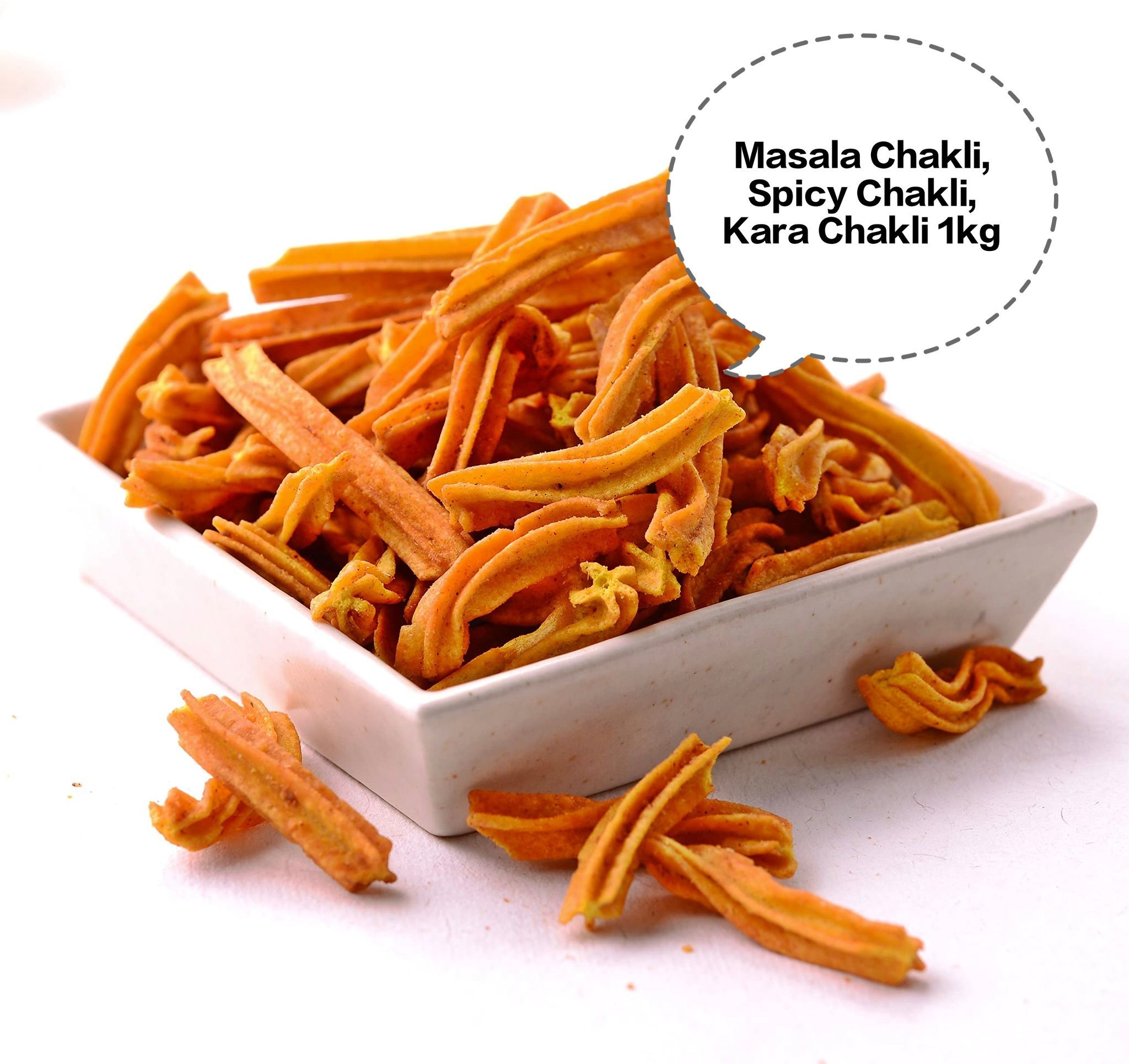 Masala Chakli, Spicy Chakli, Kara Chakli, Masala Murukku, South Indian Chakli 1kg