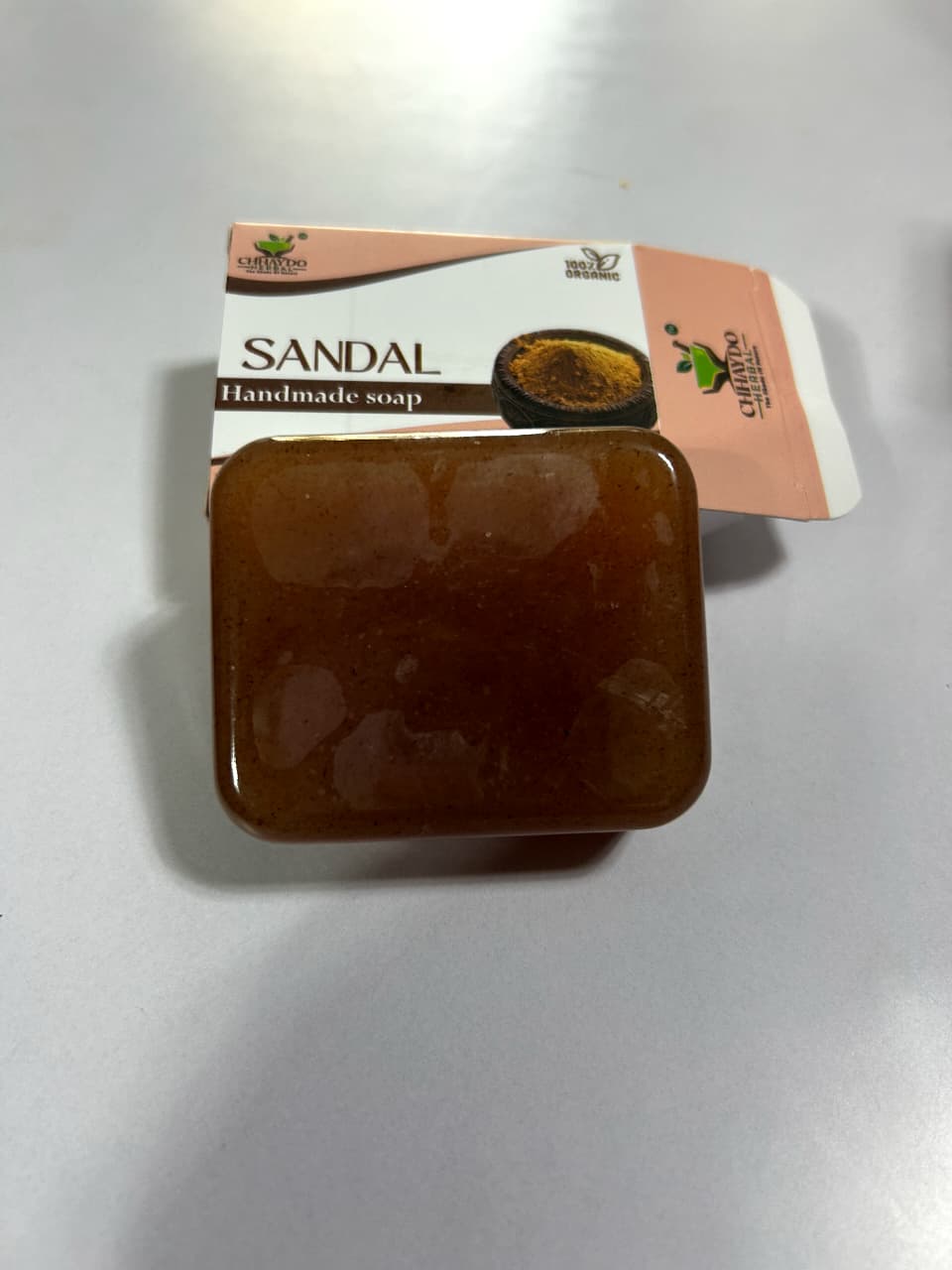 Sandal  Handmade Soap