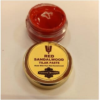Red Sandalwood ( Luxury ) Tilak Paste Made From Luxury Lal Chandan