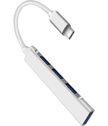 EKRAJ 4 port USB Hub Type C 3.0 Slim Hub