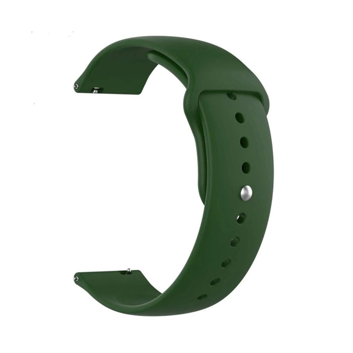 Wrapcart Dark Green Silicone Watch Strap 20/22 MM Wrapcart Dark Green Silicone Watch Strap 20 MM