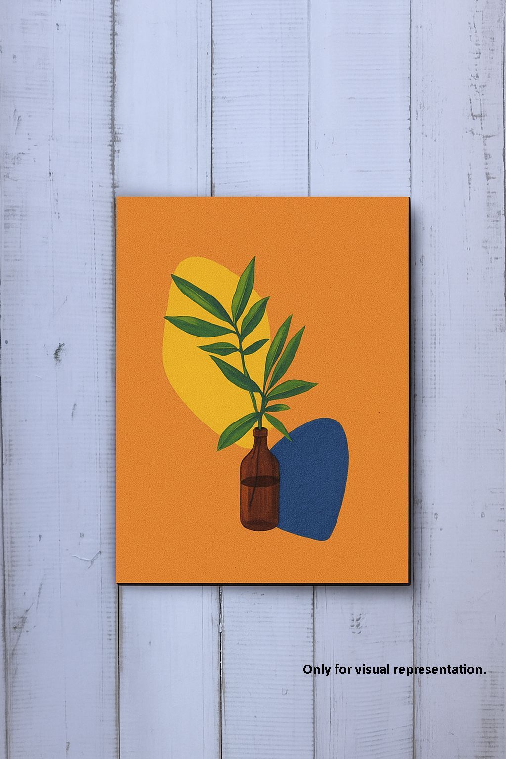 Dbeautify's MDF DIY Traditional Painting – Leaf in Bottle