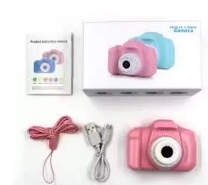Digital Camera for Kids  2" LCD Screen, Rechargeable Toy Camera for Photo & Video, Fun Educational Gift for ChildrenD