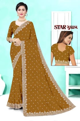 Star Woven Design Sarees