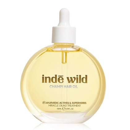 ind wild Champi Hair Oil With Rosemary Oil, Brahmi, Amla, Bhringraj | Ayurvedic, Hair Growth, Controls Dandruff, Hairfall | Soothing Fragrance ind wild Champi Hair Oil With Rosemary Oil, Brahmi, Amla, Bhringraj | Ayurvedic, Hair Growth, Controls Dandruff