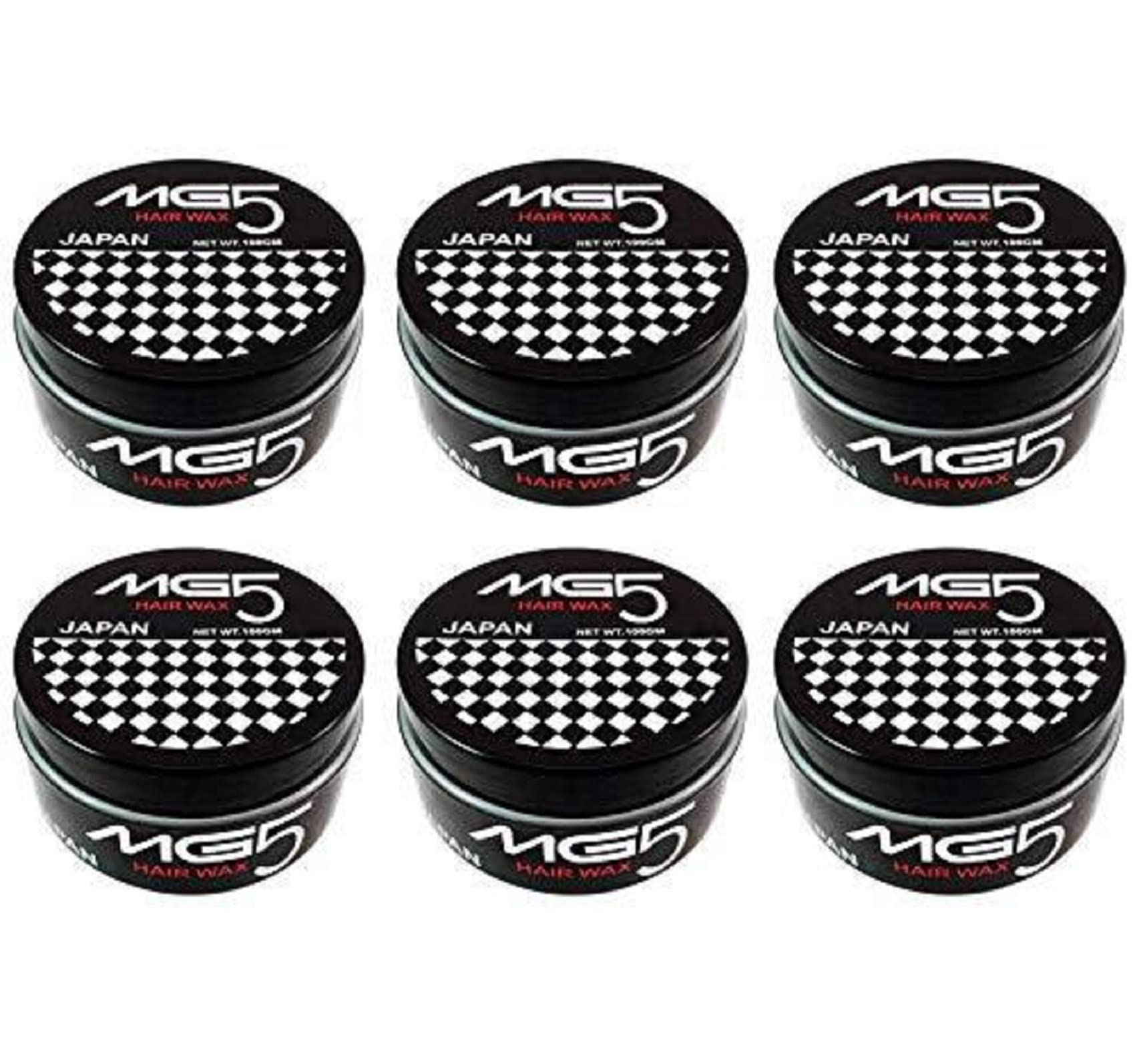 Elecsera Hair Stylish pack of 6 Hair Wax (600 g)