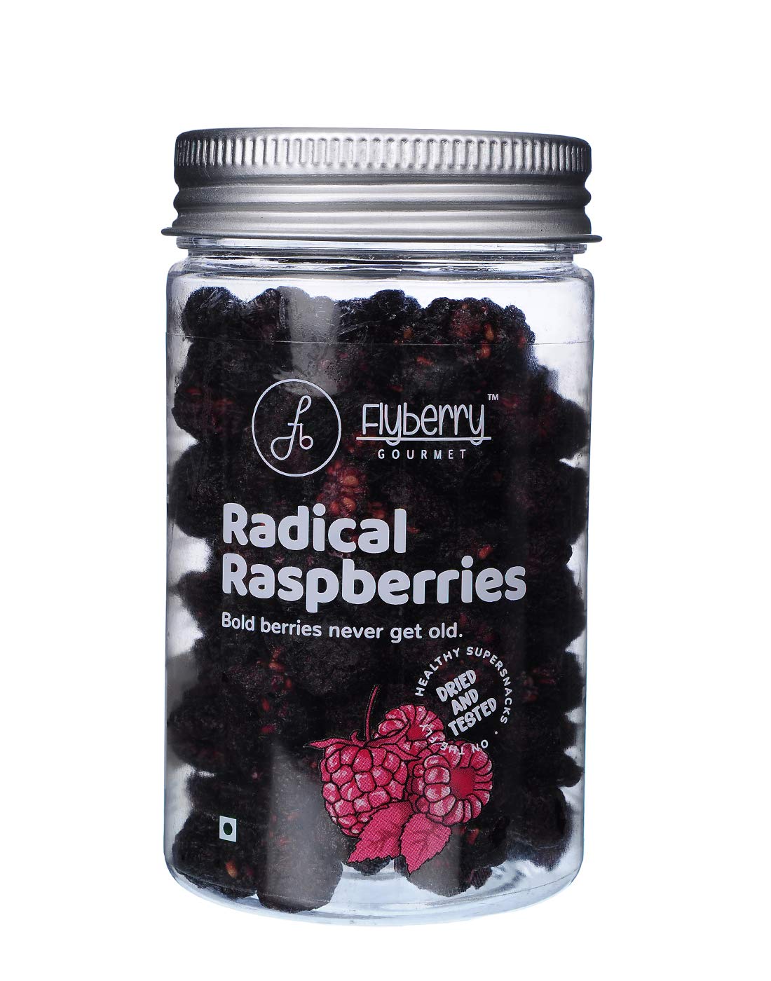 Flyberry Gourmet Raspberries, 100g