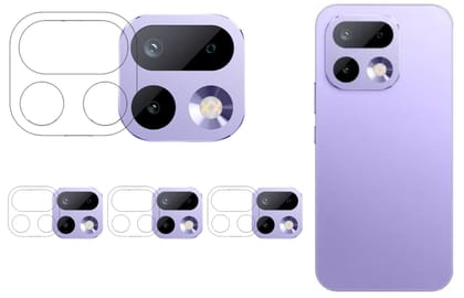 ISAAK Back Camera Lens Protector compatible for Realme 16 Pro 5G (Pack of 4) ISAAK Back Camera Lens Protector compatible for Realme 16 Pro 5G (Pack of 4)