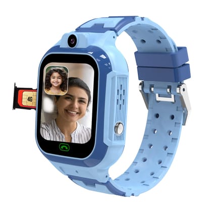 sekyo 'Carepal Pro' 4G Kids Smart Watch | Video Call, Accurate & Live GPS Location |App Control, Family Chat, Games, Pedometer, Safe Zone Alert, SOS, Good Habit Coach | SmartWatch for Kids, Boys/Girls sekyo 'Carepal Pro' 4G Kids Smart Watch | Video Call,