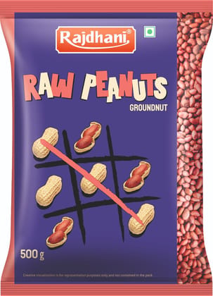 Rajdhani Raw Peanut 500g Rajdhani Raw Peanut 500g