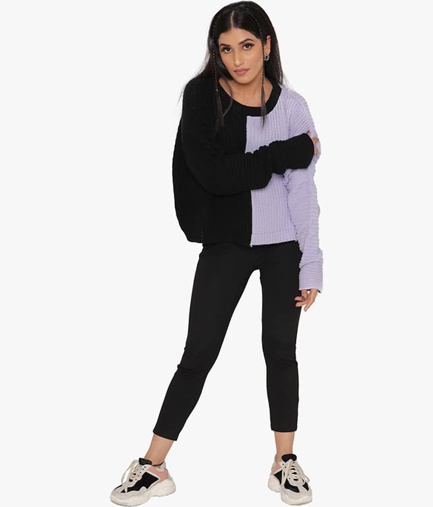 KASMA Cotton Blend Multi Color Pullovers -