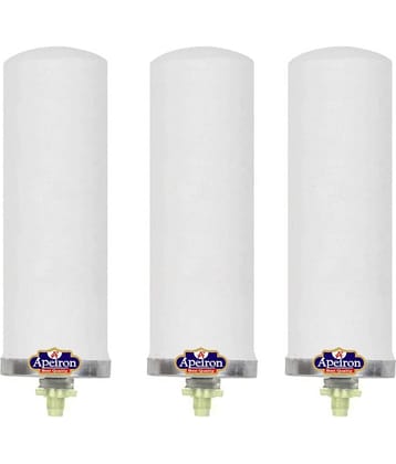 Apeiron Ceramic Water Filter Cartridge With Brass Pack of 3