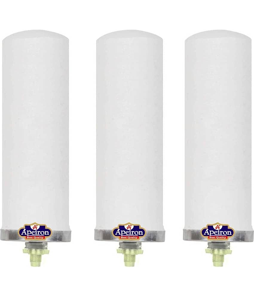 Apeiron Ceramic Water Filter Cartridge With Brass Pack of 3