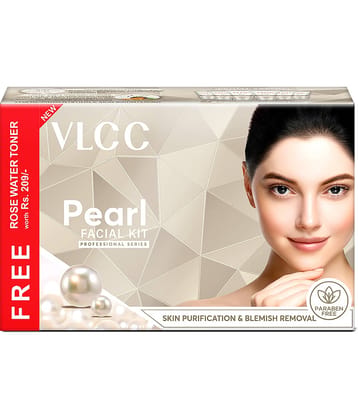 VLCC Pearl Facial Kit 3 Times Use Facial Kit For All Skin Type Pearl 400g ( Pack of 1 )