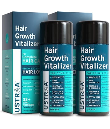 Ustraa Hair Growth Vitalizer - 100ml (Set of 2)