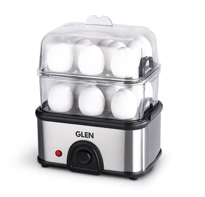 Egg Boiler Steamer Plus Boils Upto 16 Eggs Auto shut Off, Push Button Start, 350W (SA3036EBSPLUS)