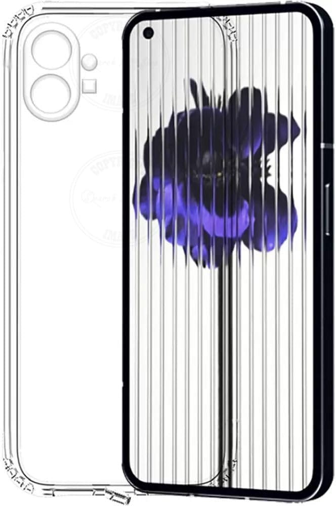 PLUGTECH TPU Ultra Hybrid Clear Camera Protection Back Cover Case for Nothing Phone 1