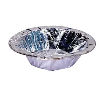 Silver Foil Disposable Bowl Set | Lightweight & Multipurpose Serving Bowls