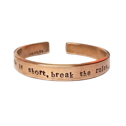 Streetsoul Personalized Hand Stamped Custom Message Kada Pure Copper Oval Cuff Bracelet 10 mm Width Gift for Men Streetsoul Personalized Hand Stamped Custom Message Kada Pure Copper Oval Cuff Bracelet 10 mm Width Gift for Men