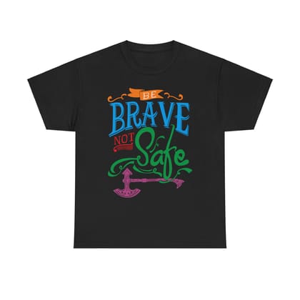 Premium Cotton T-Shirts with Bold Graphic DTF Prints (Color-Black, Size-M)
