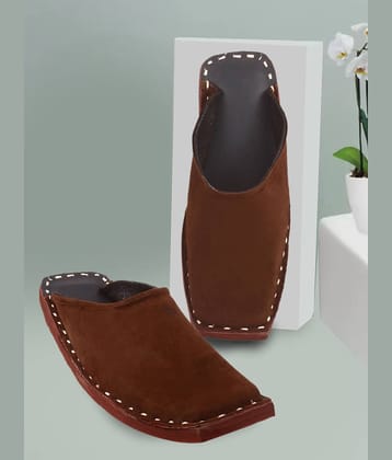 Anjaneya Creations Brown Men's Mule