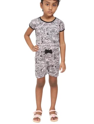 Kids Printed Jumpsuit