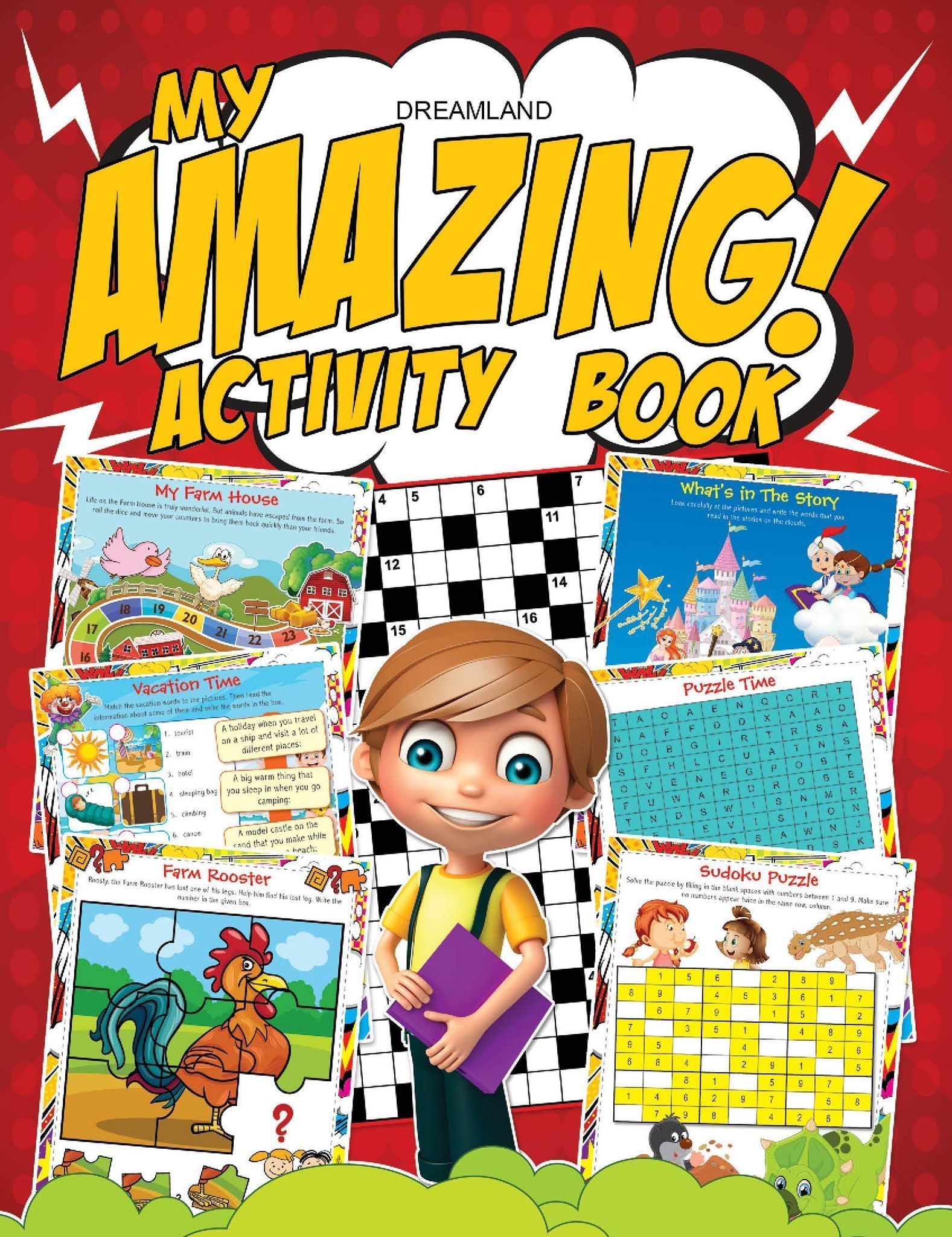 My Amazing Activity Book [Paperback] Dreamland Publications