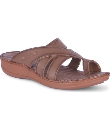 Liberty Light Grey Women's Leather Slipper