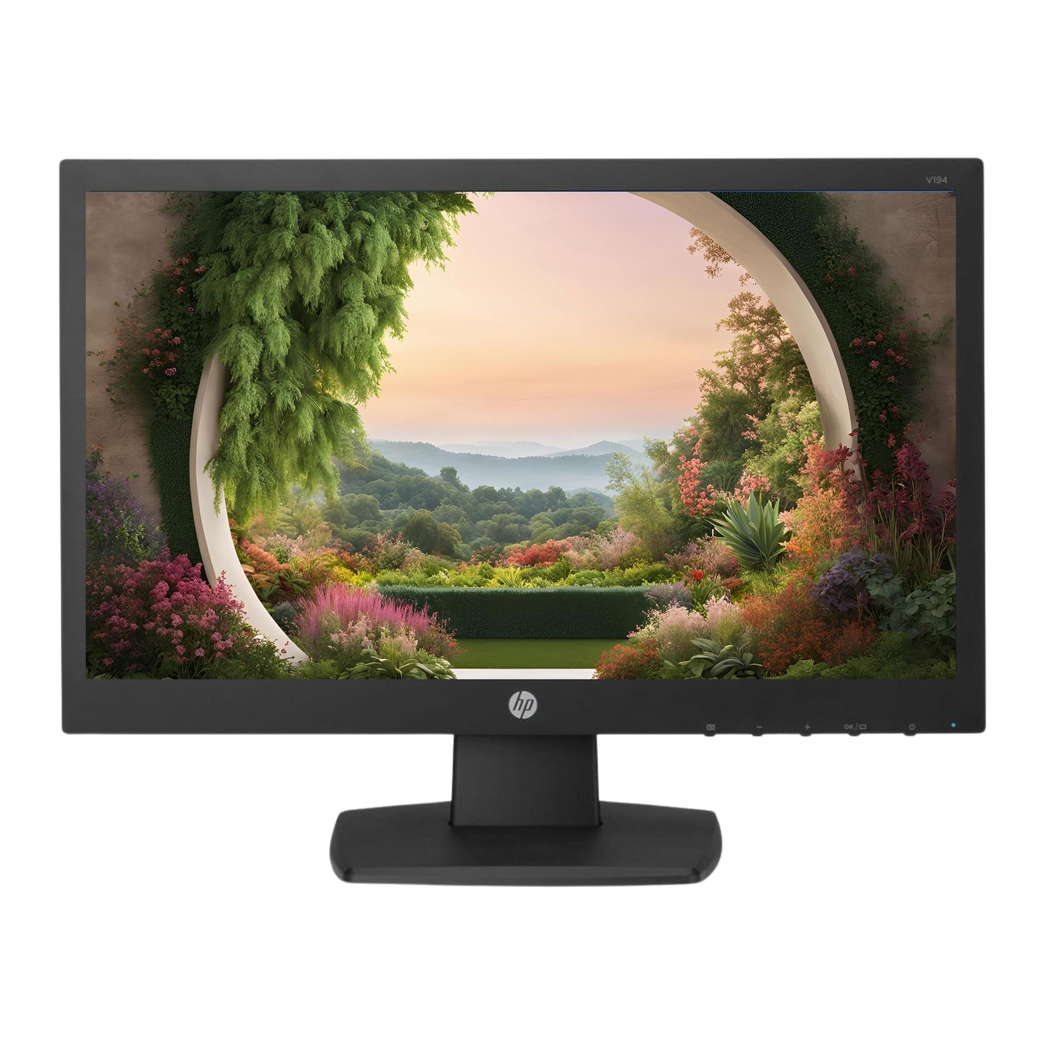 OPEN BOX | HP V194 | V5E94A7 | 18.5 INCH [46.99 cm] | LED- BACKLIT LCD MONITOR | BLACK