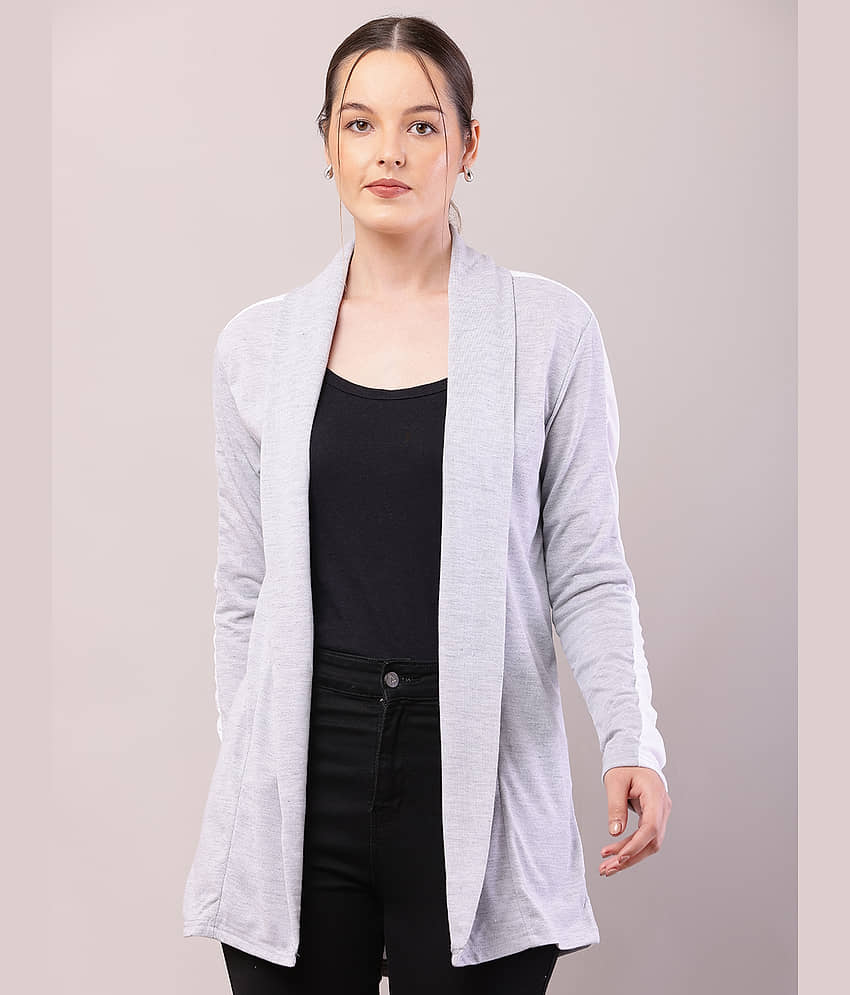risemax Poly Cotton Women's Shrugs - Grey ( Single )