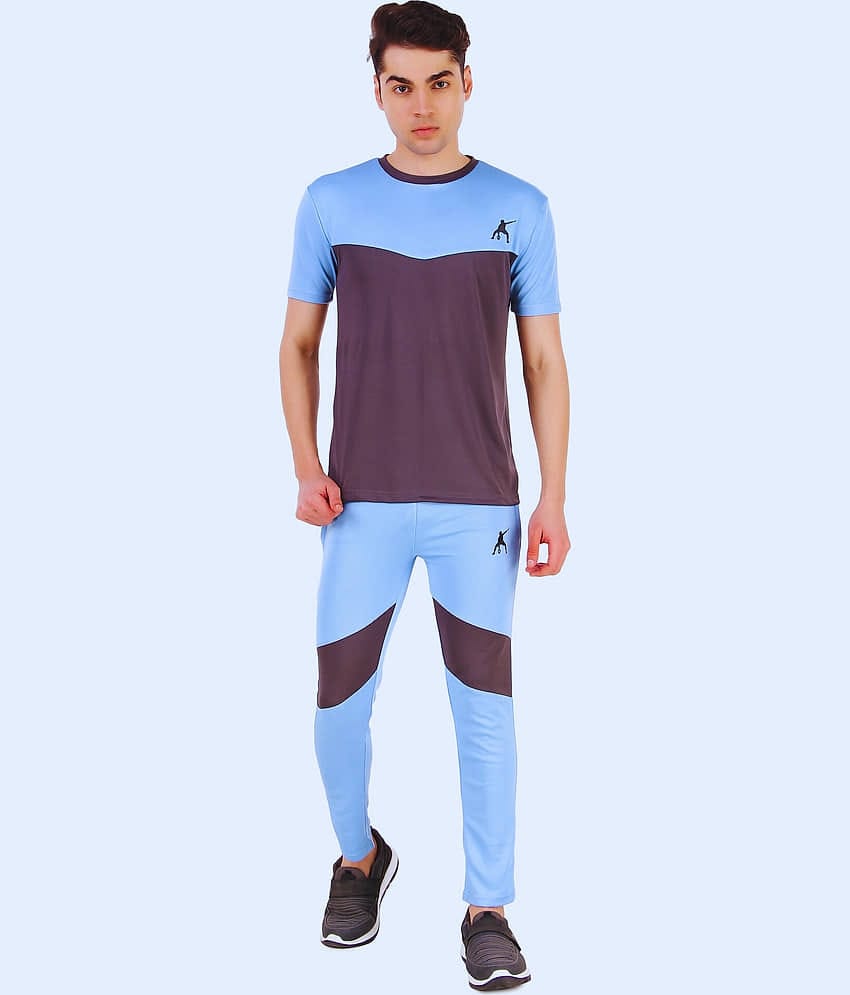 TechFeel - Multicolor Polyester Relaxed Fit Men's Tracksuit ( Pack of 1 )