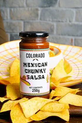 Colorado Mexican Chunky Salsa (400g) | Thick Tomato & Jalapeno Dip | Nachos & Tacos Colorado Mexican Chunky Salsa (400g) | Thick Tomato & Jalapeno Dip | Nachos & Tacos