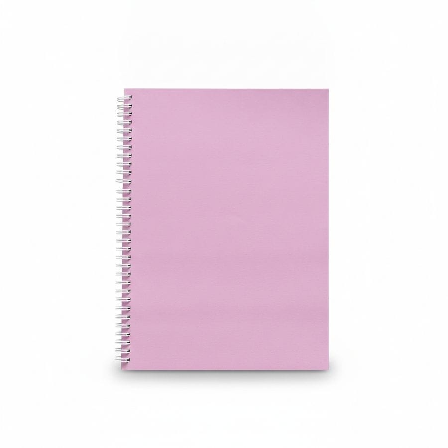 Pastel Pink Spiral Notebook