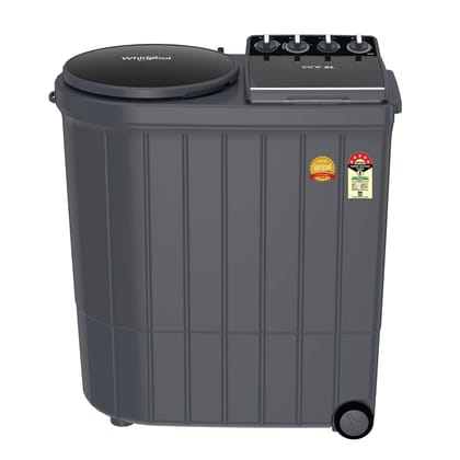 Whirlpool 9 Kg 5 Star Semi-Automatic Top Loading Washing Machine (ACE XL 9, Graphite Grey, 3D Scrub Technology) Whirlpool 9 Kg 5 Star Semi-Automatic Top Loading Washing Machine (ACE XL 9, Graphite Grey, 3D Scrub Technology) - Graphite Grey - 9 Kg