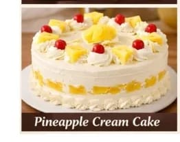 Pineapple Cream Cake500 G