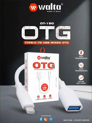 OT 190 TYPE C OTG WIRE