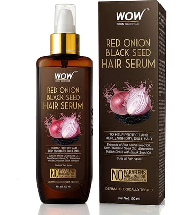WOW Skin Science Onion Black Seed Hair Serum - 100mL