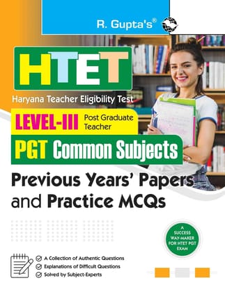 HTET (PGT-Common Subjects) Previous Years� Papers & Practice MCQs Level�3 [Paperback] [Nov 19, 2025] RPH Editorial Board