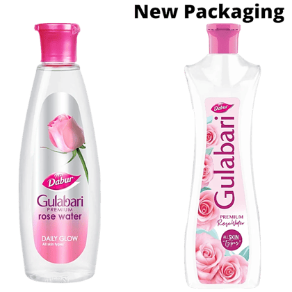 Dabur Gulabari Premium Rose Water - Daily Glow, All Skin Types, Paraben Free, Alcohol Free, 250 Ml Dabur Gulabari Premium Rose Water - Daily Glow, All Skin Types, Paraben Free, Alcohol Free, 250 Ml