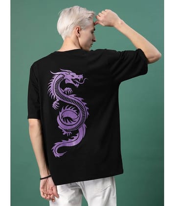 Rigo Pack of 1 Cotton Oversized Fit Men's T-Shirt ( Maroon )