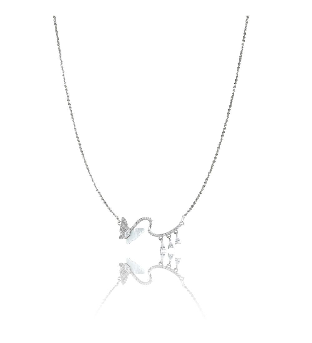 Women's Stainless Steel Imported Stanless Steel Pendent Chain (Silver Plated)