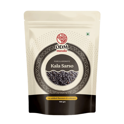 ODM Masala Black Mustard Seeds (Kala Sarso / Rai) - for Tadka