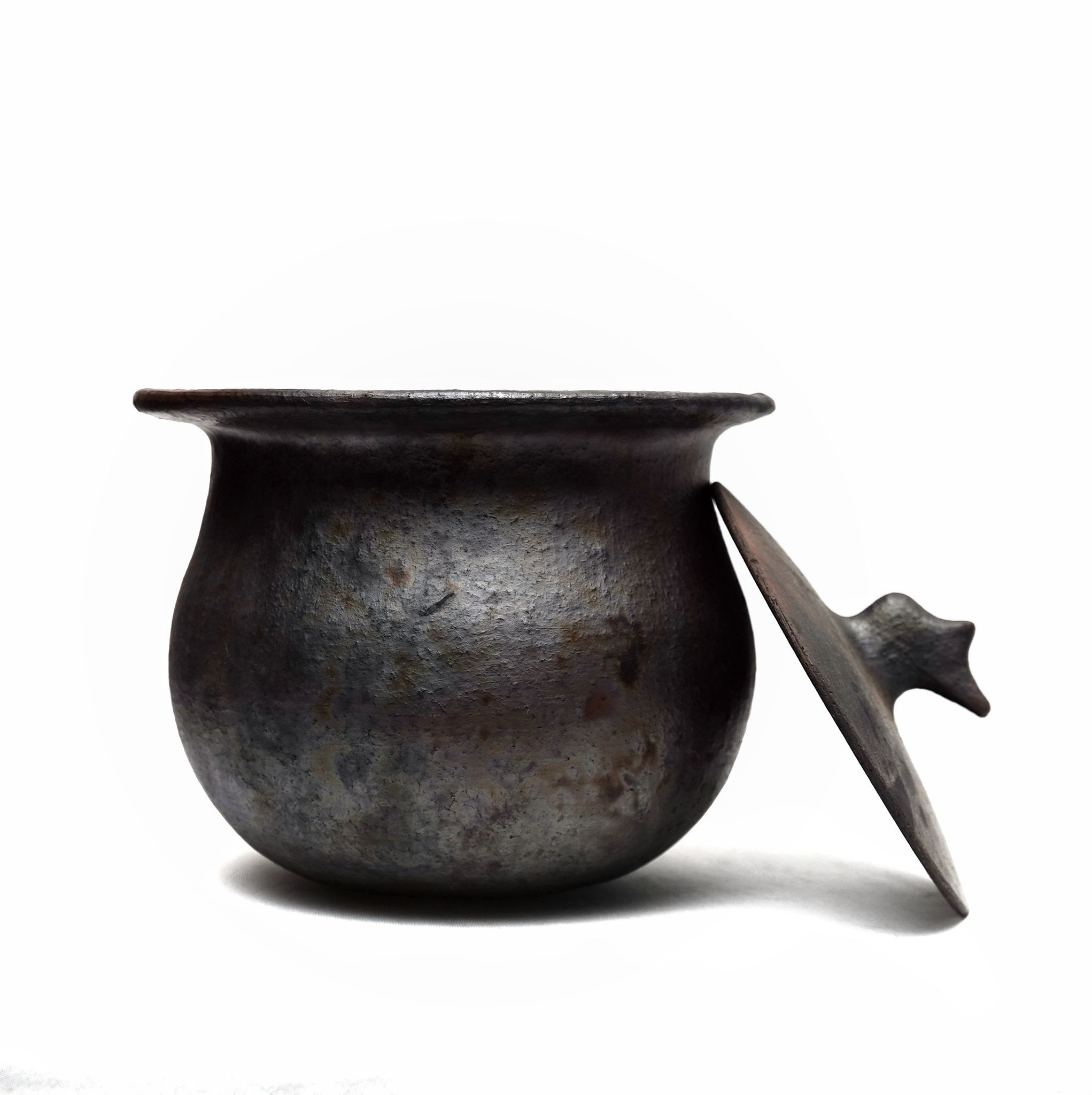 Longpi Black Stone Pottery Hamlei Wasiva Medium (1SPTUTIKA00166)