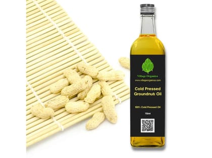 Cold Pressed Groundnut Oil - 750 Millilitre Cold Pressed Groundnut Oil - 750 Millilitre