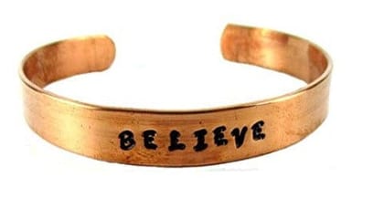 Streetsoul Copper Kada for Man Stamped Believe Pure Copper Oval Cuff Bracelet 9mm Width Gift for Men Streetsoul Copper Kada for Man Stamped Believe Pure Copper Oval Cuff Bracelet 9mm Width Gift for Men
