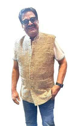 Handwoven Tussar Silk Jacket Handwoven Tussar Silk Jacket