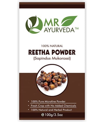 MR Ayurveda Best Selling Reetha Powder Hair Scalp Treatment 100 g