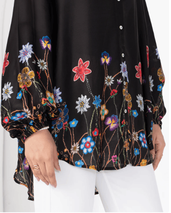 BLACK IREA GENUS SHIRT BLACK IREA GENUS SHIRT