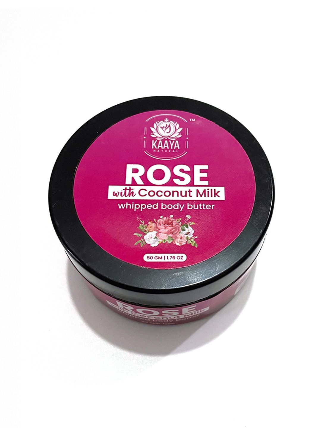 Kaaya Natural Rose with Coconut Milk Whipped Body Butter